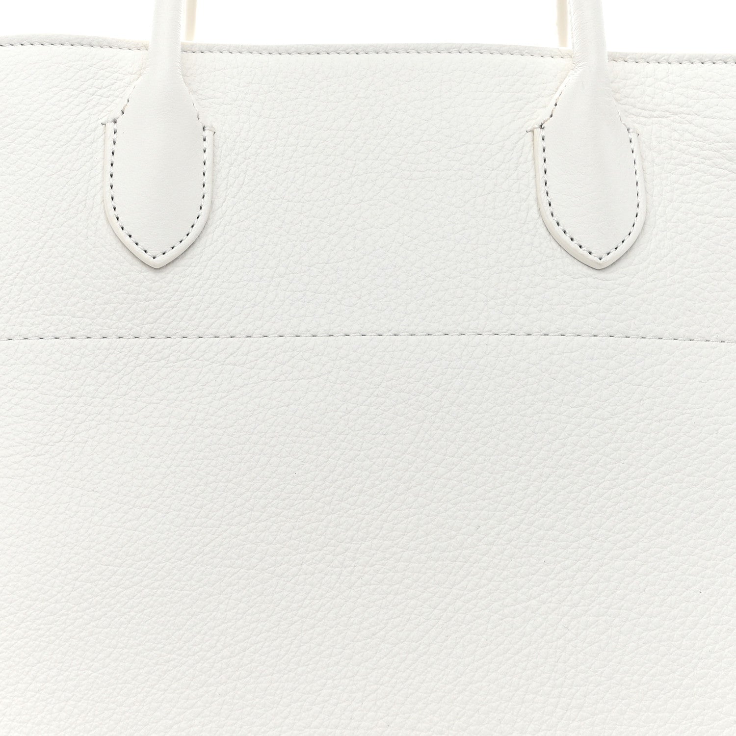 The Row Matte Grained Calfskin Soft Margaux 15 White 7 of 9