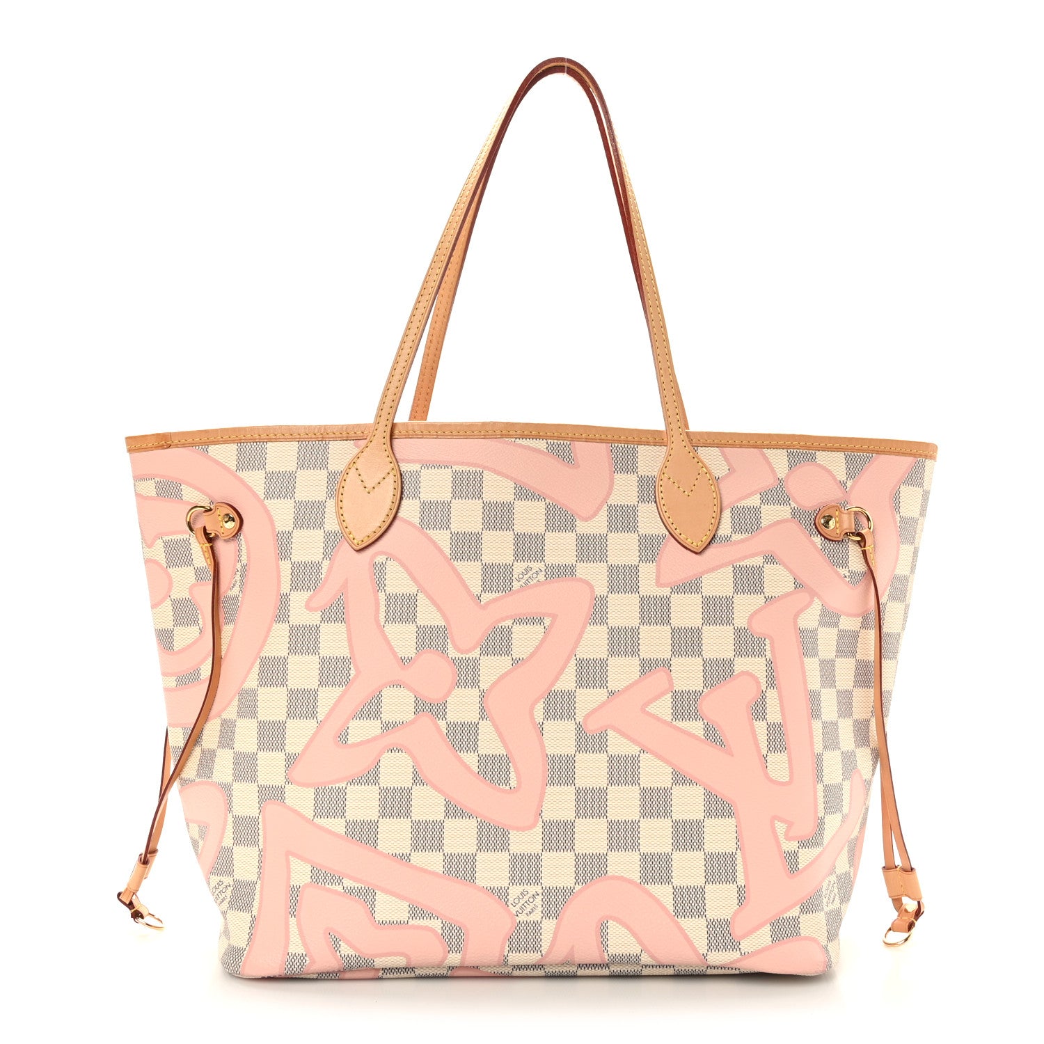 Louis Vuitton Damier Azur Tahitienne Neverfull MM 1 of 10