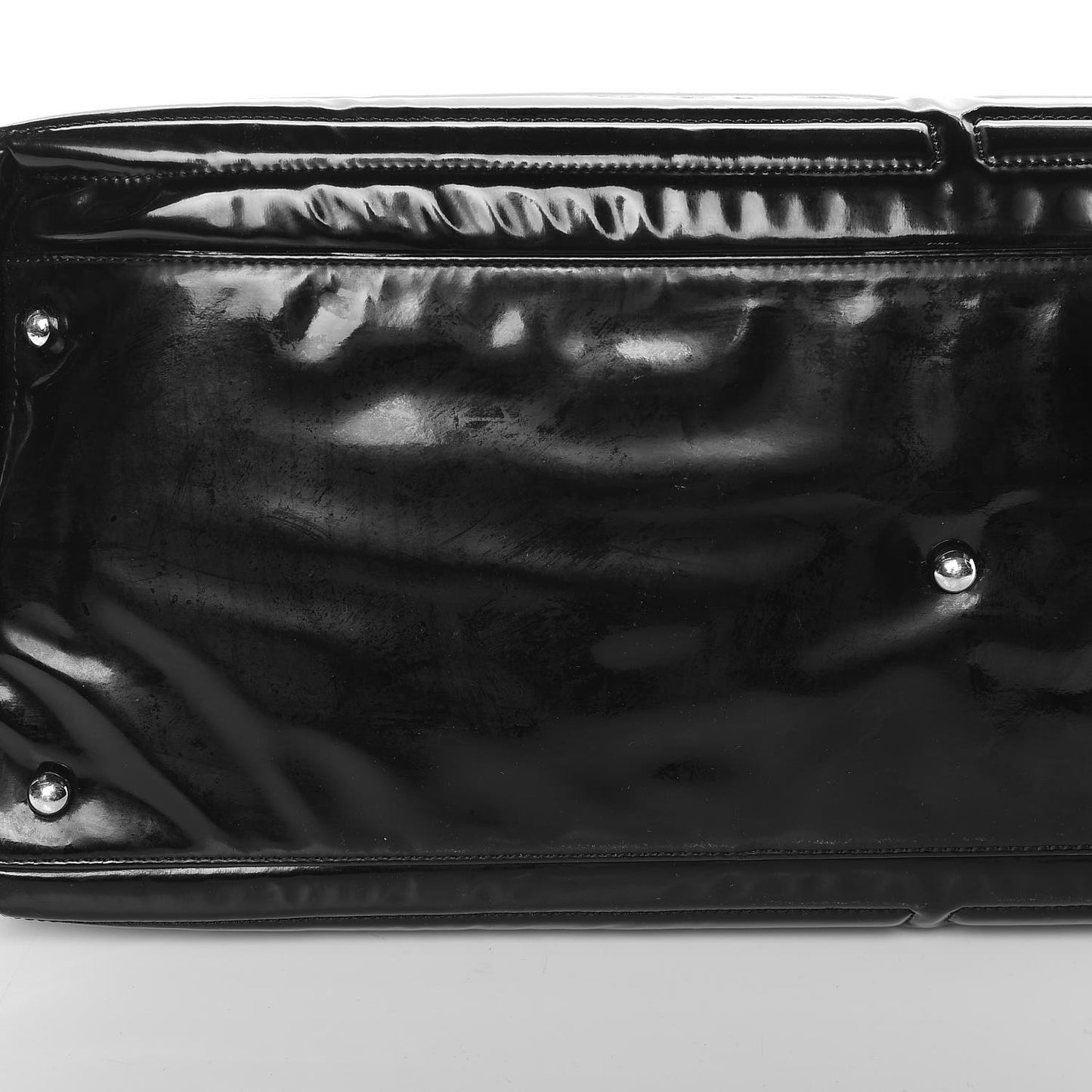 Vinyl Coco Ming Grand Shopping Tote Black