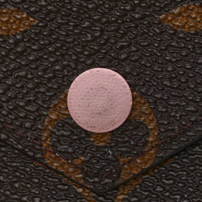 Louis Vuitton Monogram Victorine Wallet Rose Ballerine 13 of 15