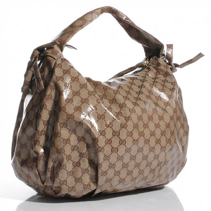 Gucci Crystal Monogram Hysteria Hobo 3 of 7