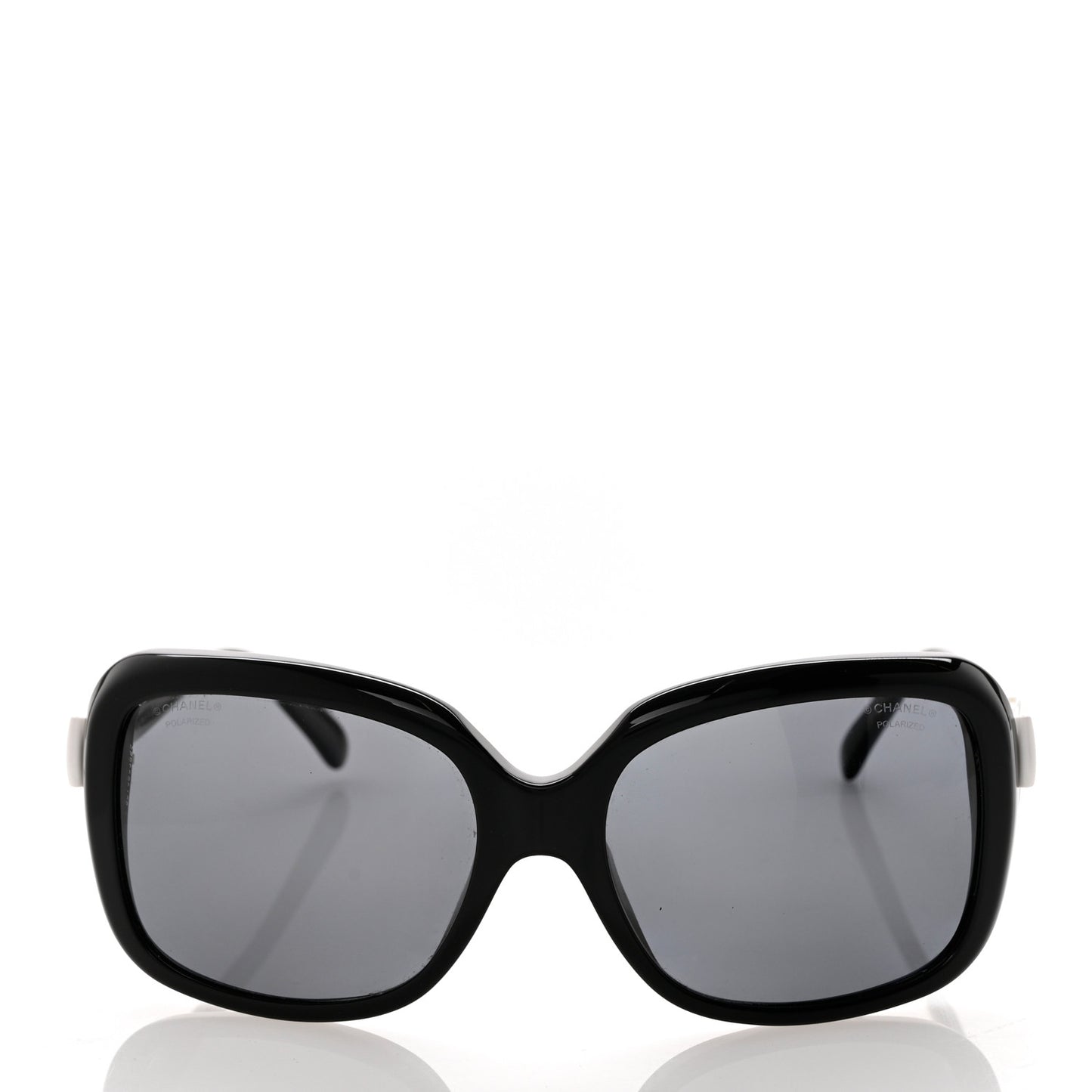 Acetate CC Bow Sunglasses 5171 Black White