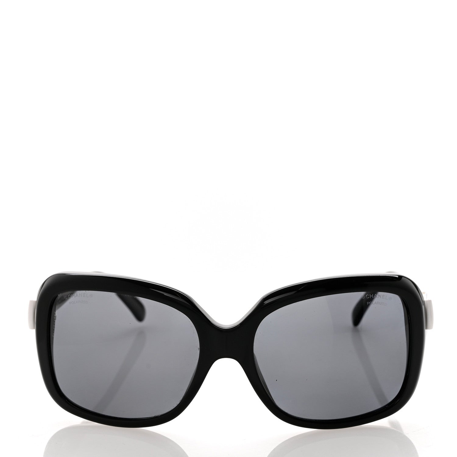 Chanel Acetate CC Bow Sunglasses 5171 Black White 2 of 8