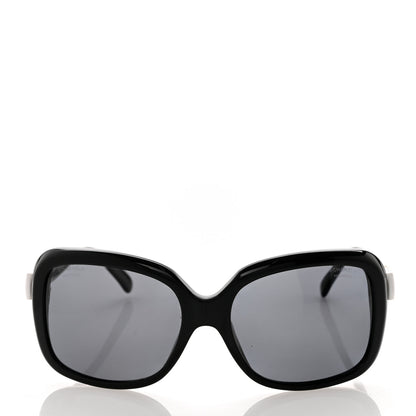 Chanel Acetate CC Bow Sunglasses 5171 Black White 2 of 8