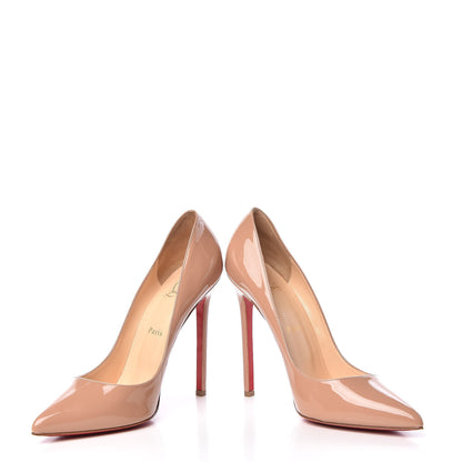 Christian Louboutin Patent Pigalle 120 Pumps 41.5 Nude 6 of 12