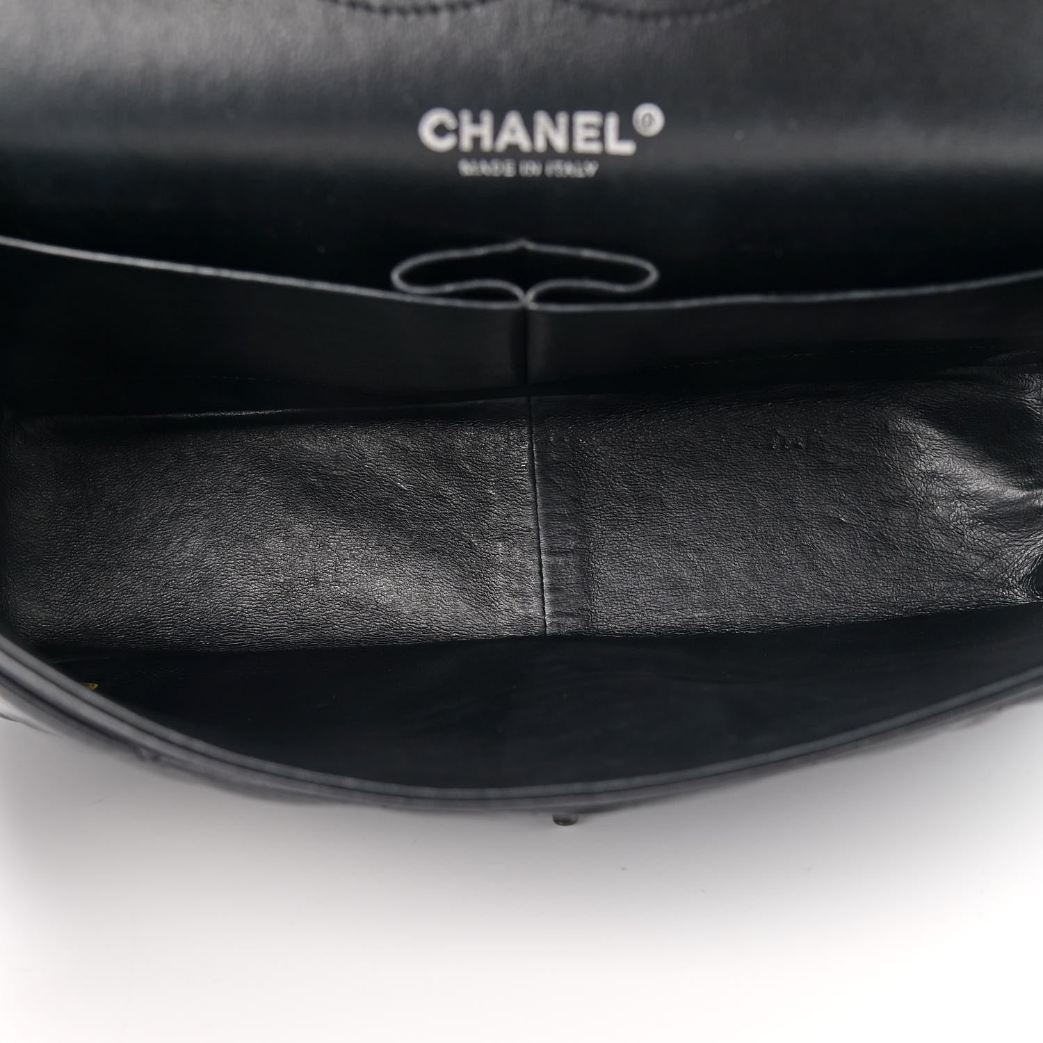 Chanel Lambskin Quilted Jumbo Double Flap So Black 5 of 12