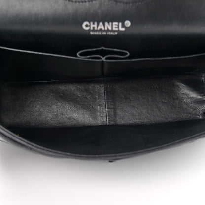 Chanel Lambskin Quilted Jumbo Double Flap So Black 5 of 12