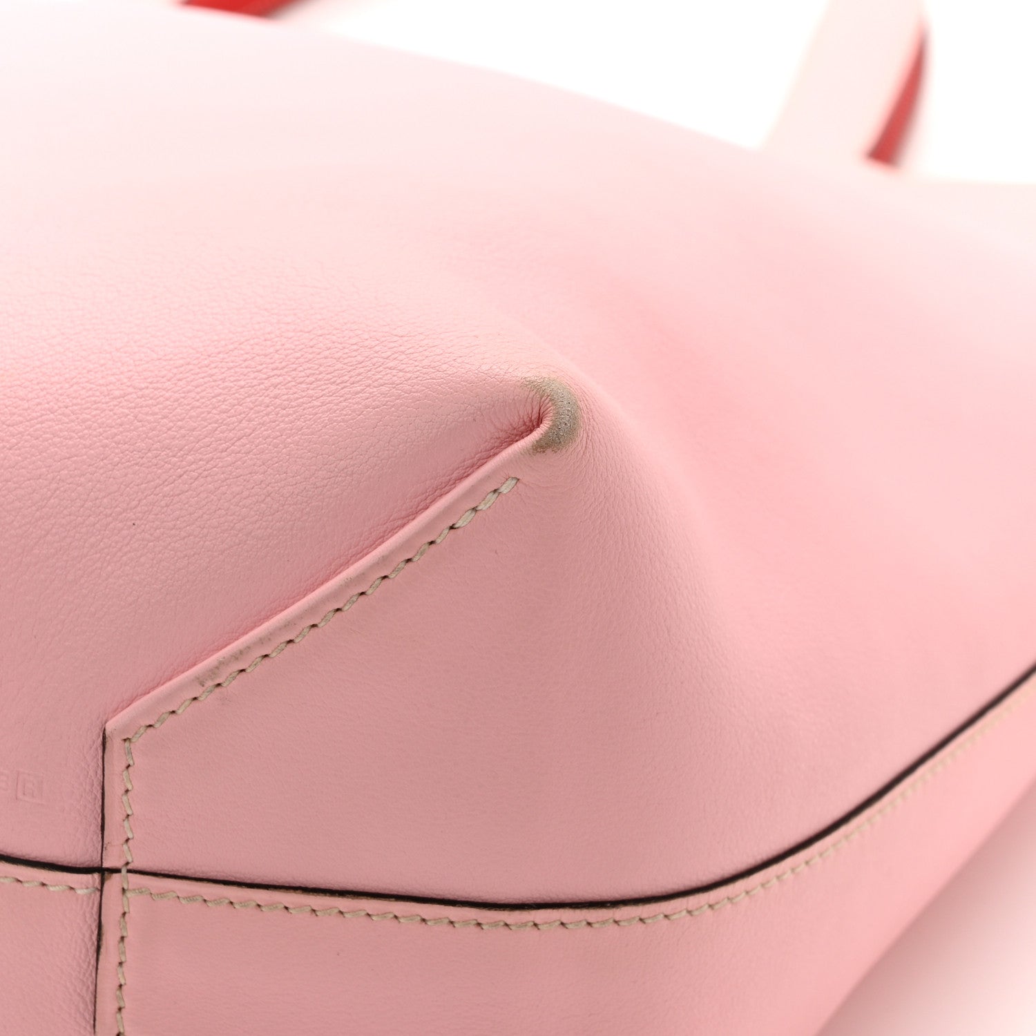 Hermes Taurillon Clemence Double Sens 45 Reversible Tote Rose Sakura Bougainvillea 16 of 20