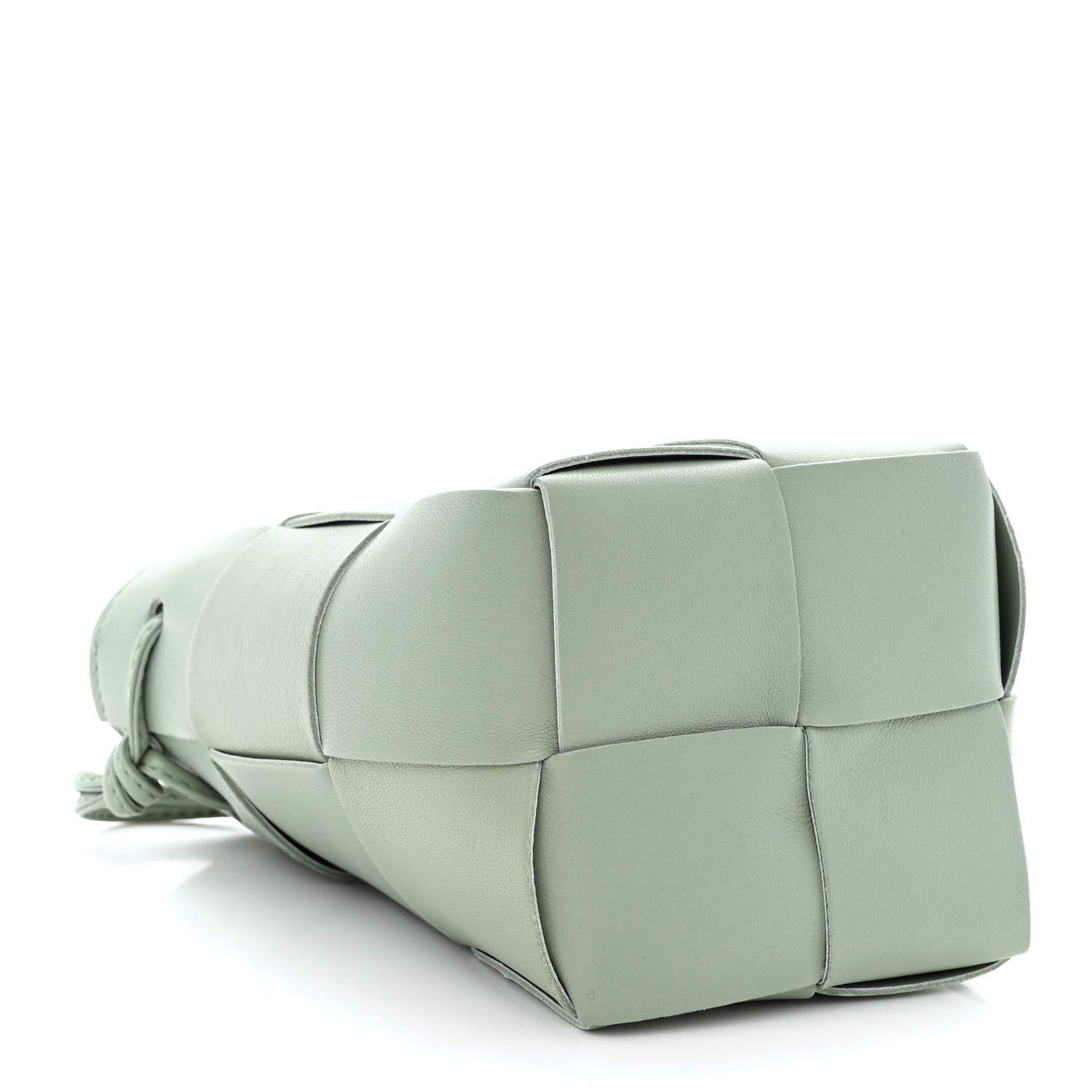 Bottega Veneta Nappa Maxi Intrecciato Mini Cassette Bucket Bag New Sauge 4 of 10