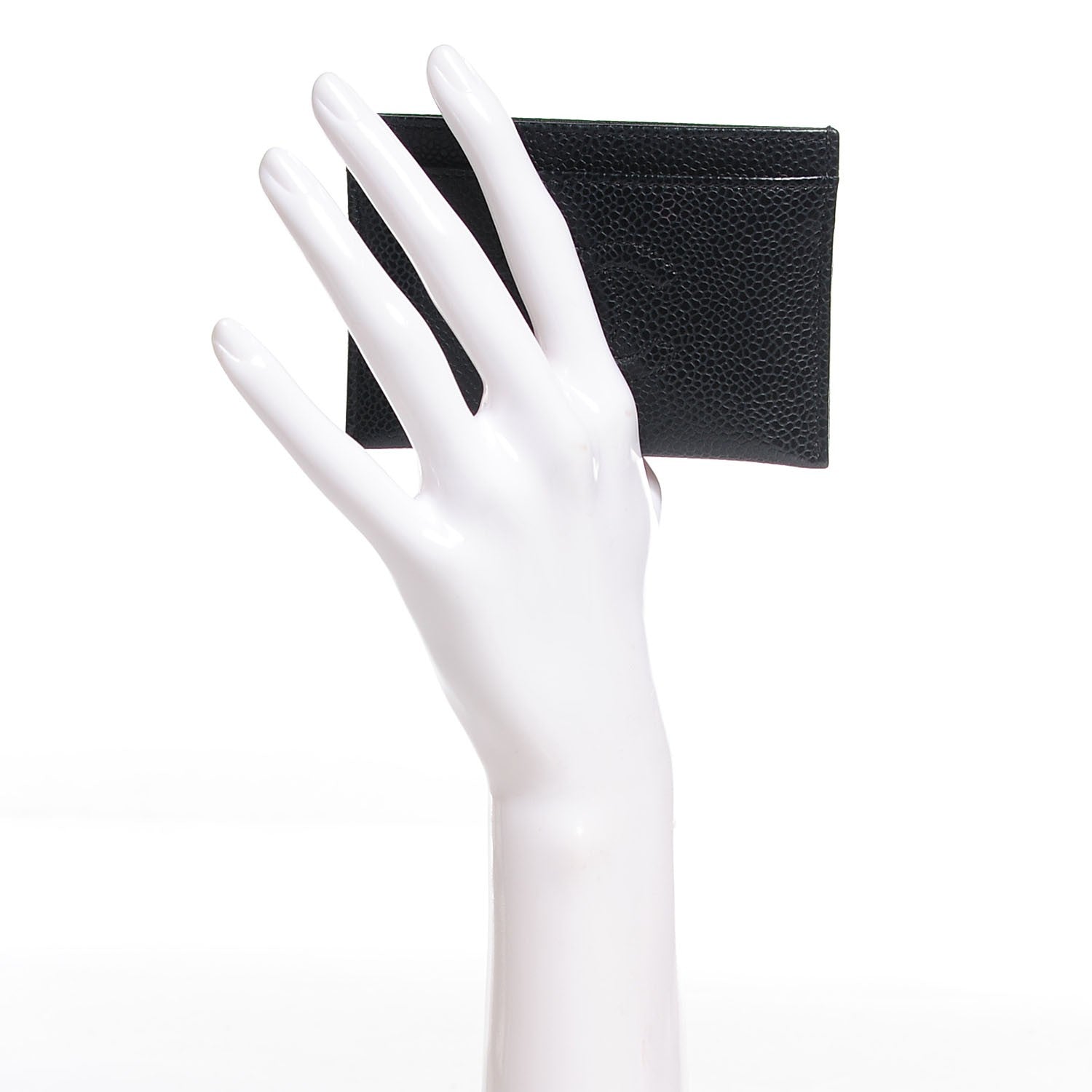 Chanel Caviar Timeless CC Card Holder Black 2 of 8