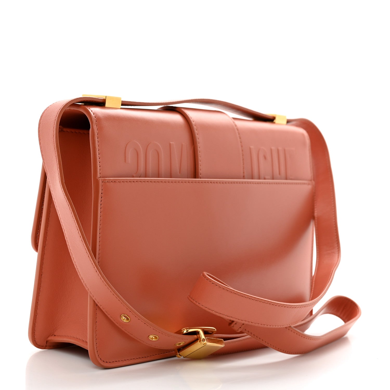 Christian Dior Smooth Calfskin 30 Montaigne Flap Bag Indian Red 2 of 11