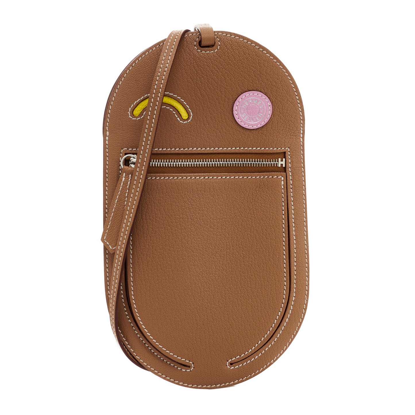Chevre Mysore In-The-Loop Wink Phone To Go GM Case Quebracho Citron Mauve Sylvestre