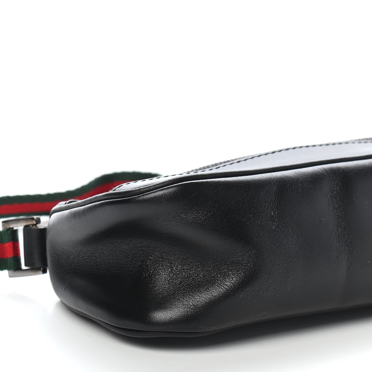 Gucci Denim Web Pochette Black 8 of 9