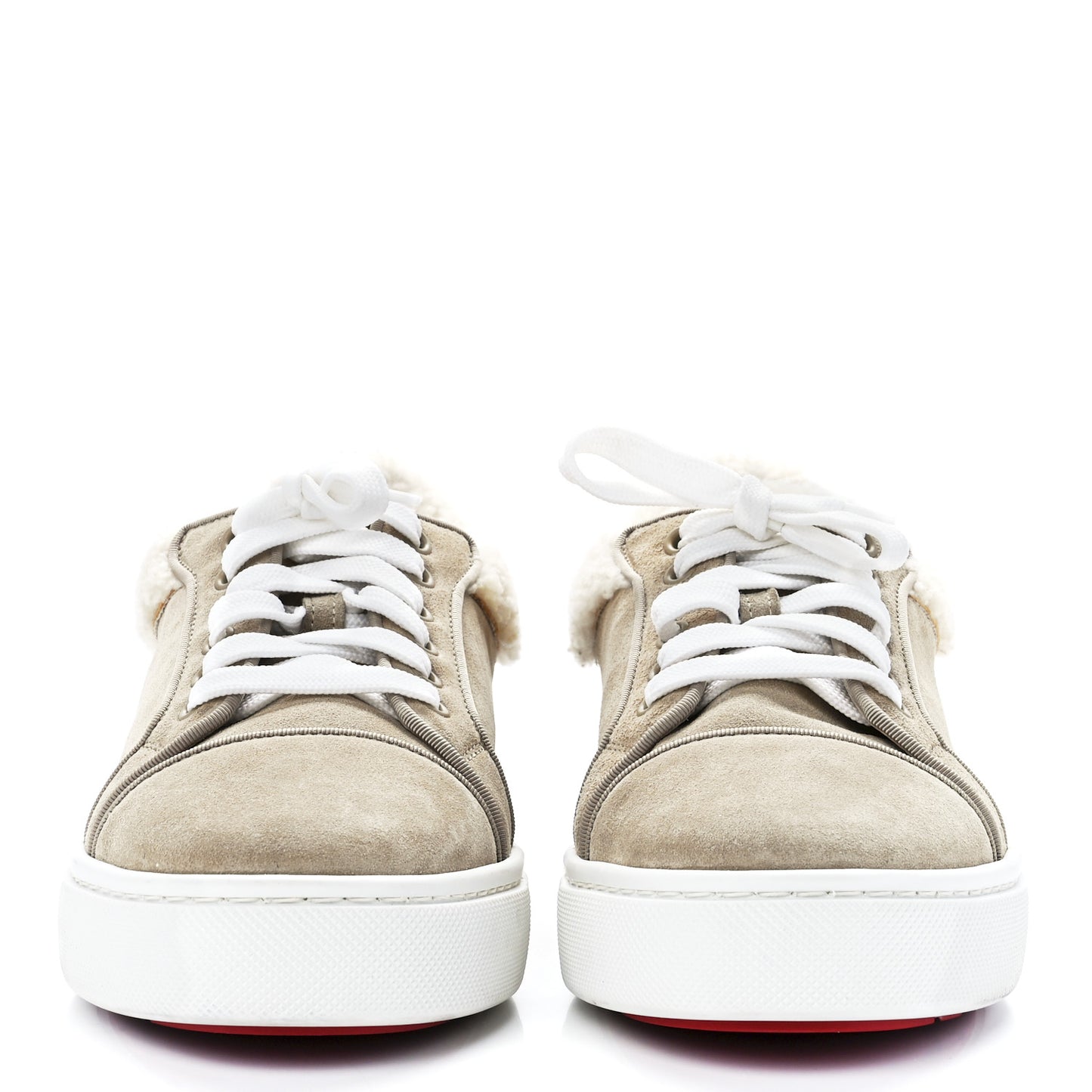 Suede Shearling Fun Vierissima Flat Sneakers 40.5 Atlas