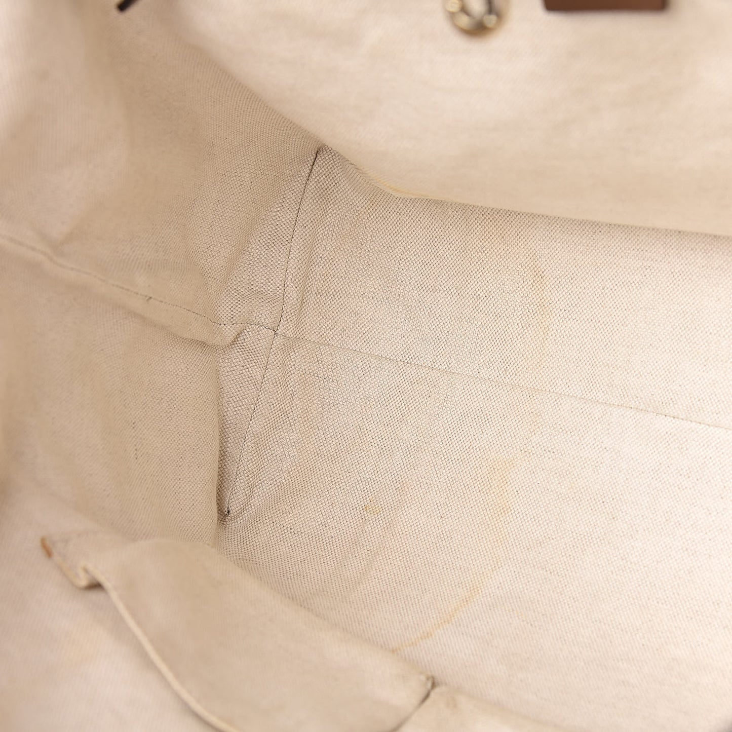 GG Supreme Monogram Medium Nice Tote Brown
