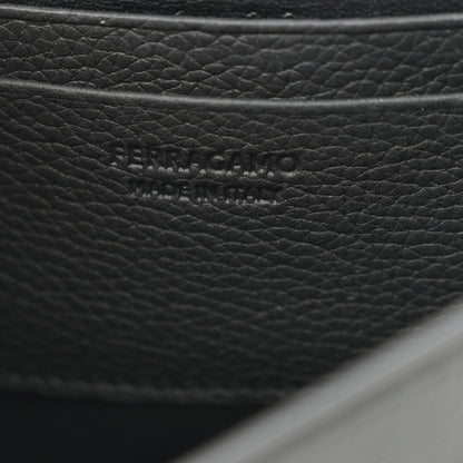 Salvatore Ferragamo Grained Calfskin Belt Bag Black 5 of 9