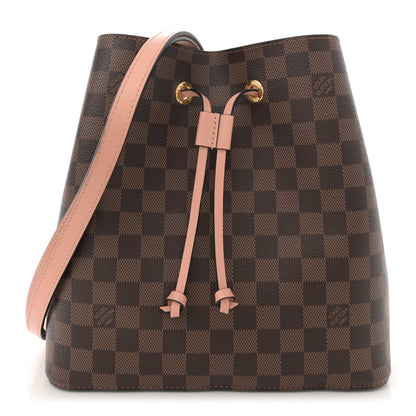 Louis Vuitton Damier Ebene Neonoe MM Venus Pink 1 of 10