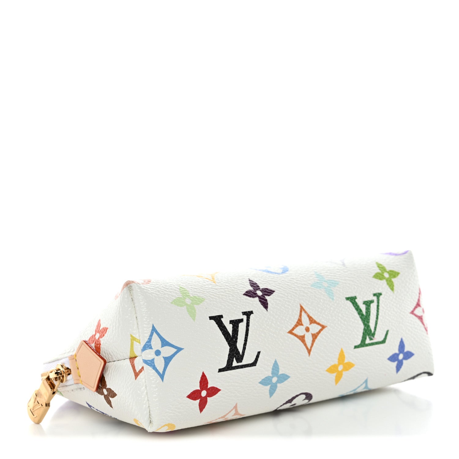 Louis Vuitton LV x TM Monogram Multicolor Cosmetic Pouch PM White 4 of 8