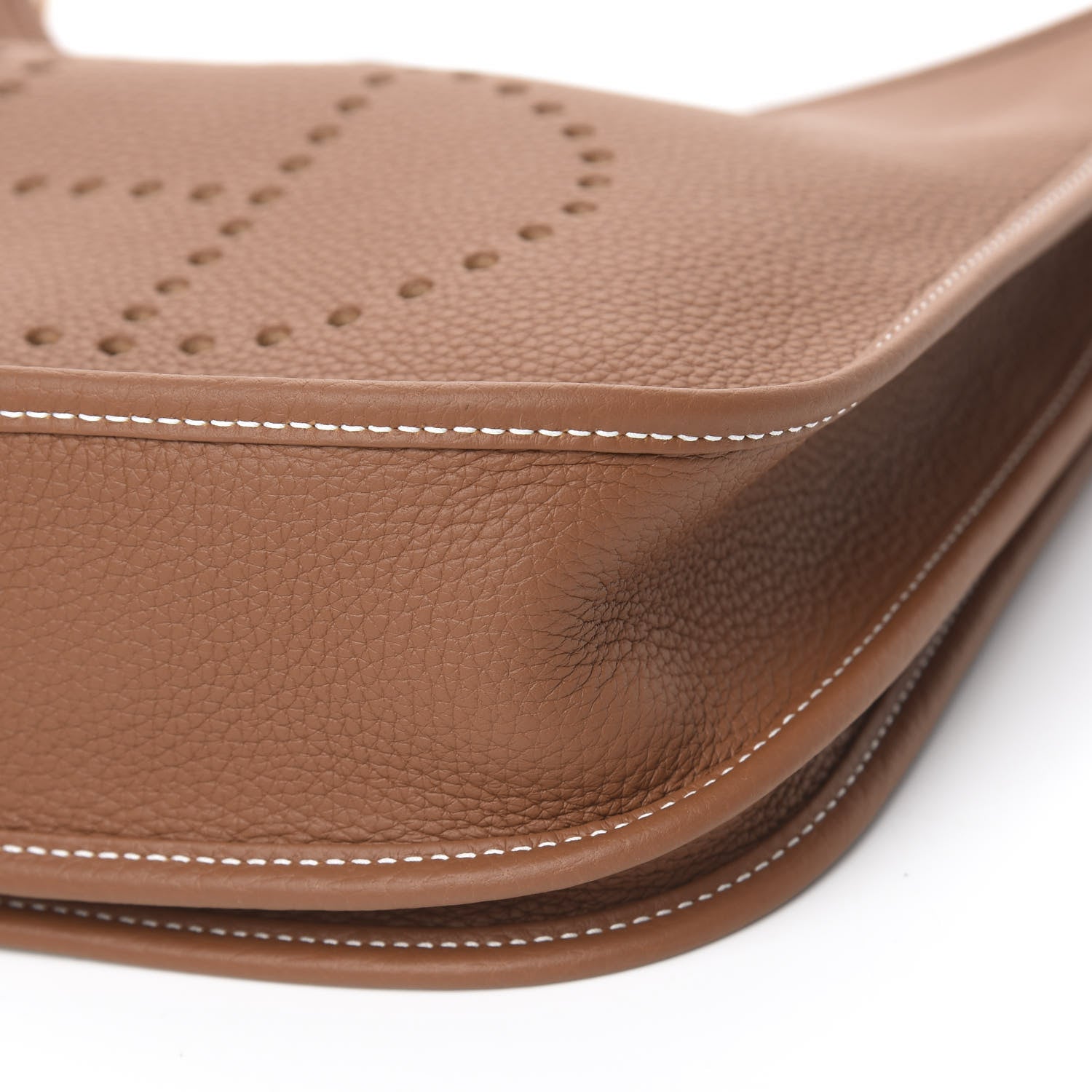 Hermes Taurillon Clemence Evelyne III PM Gold 9 of 11
