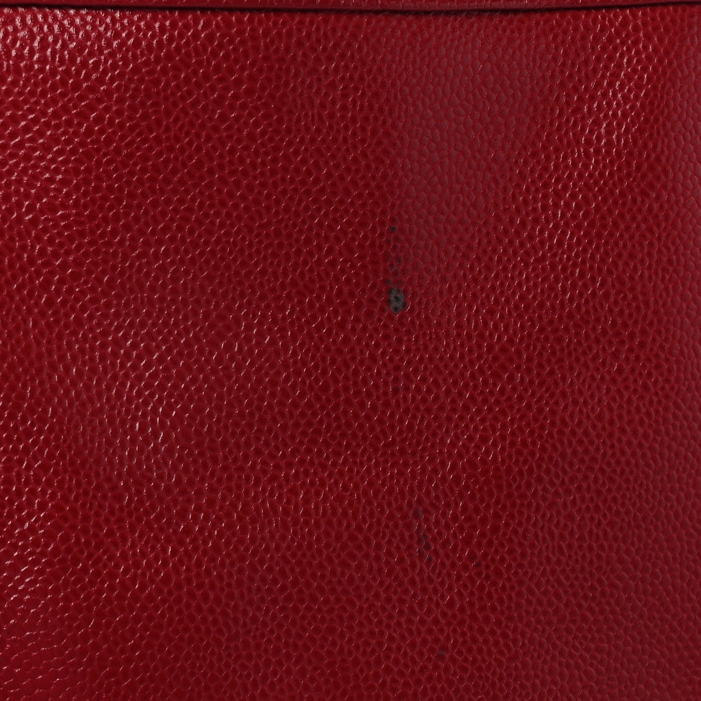 Caviar Pocket Shopping Tote Red