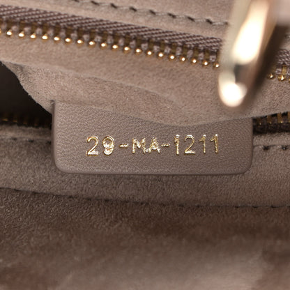 Christian Dior Lambskin Cannage Medium Lady Dior Warm Taupe 6 of 9