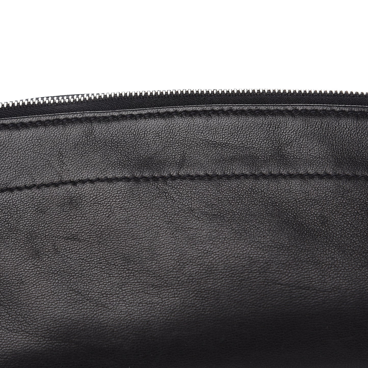 Lambskin Swift Tohubohu Pouch PM Black