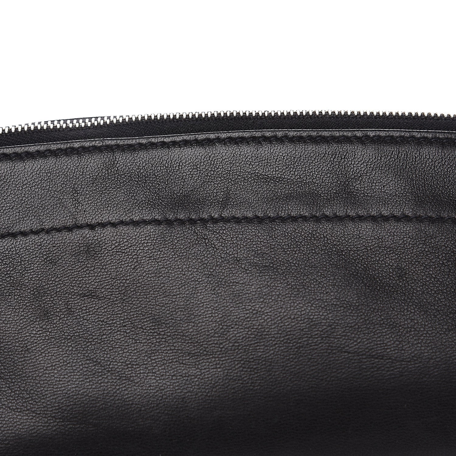 Hermes Lambskin Swift Tohubohu Pouch PM Black 8 of 11