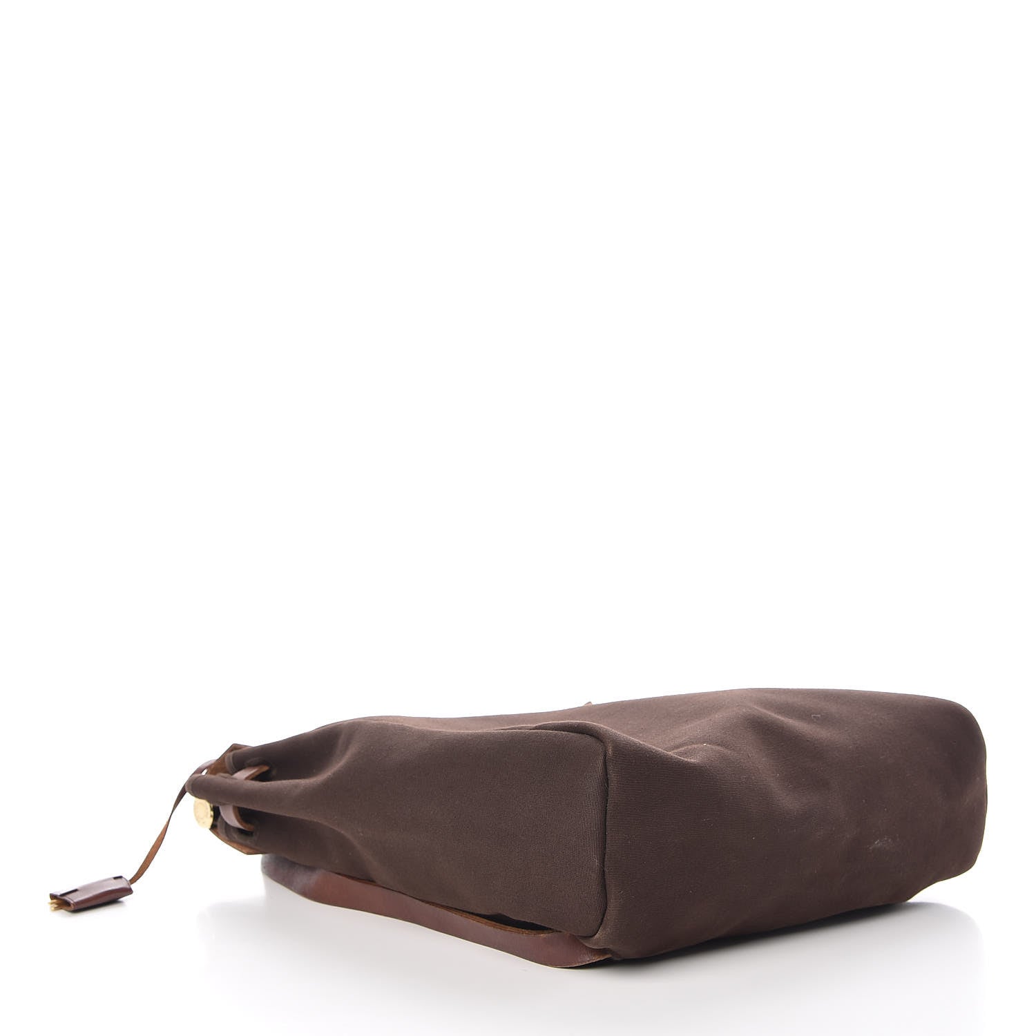 Hermes Toile Vache Calfskin Herbag 30 PM Backpack Havane 5 of 11