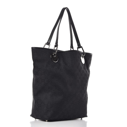 Gucci Monogram Small Eclipse Tote Black 3 of 14