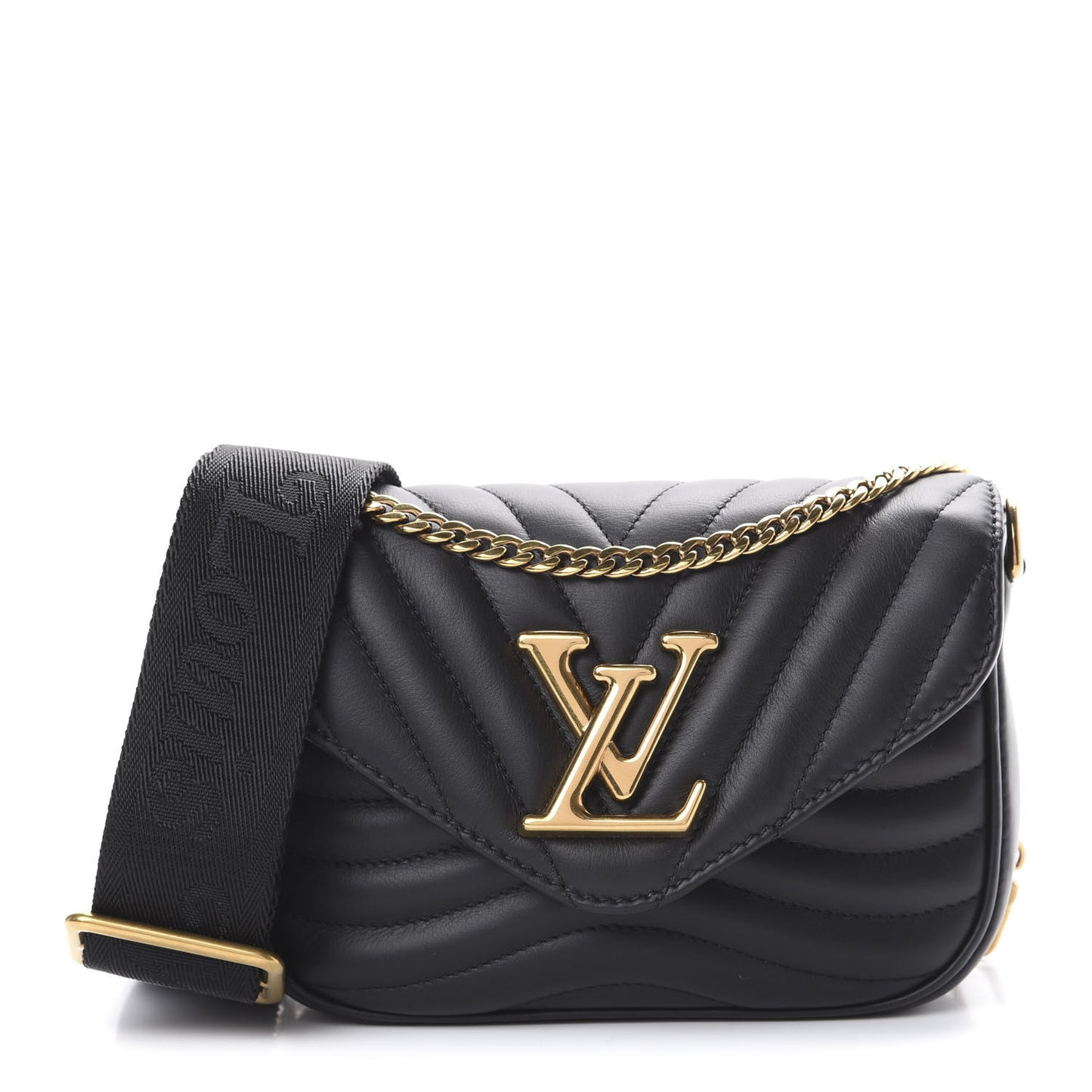 Calfskin New Wave Multi Pochette Black