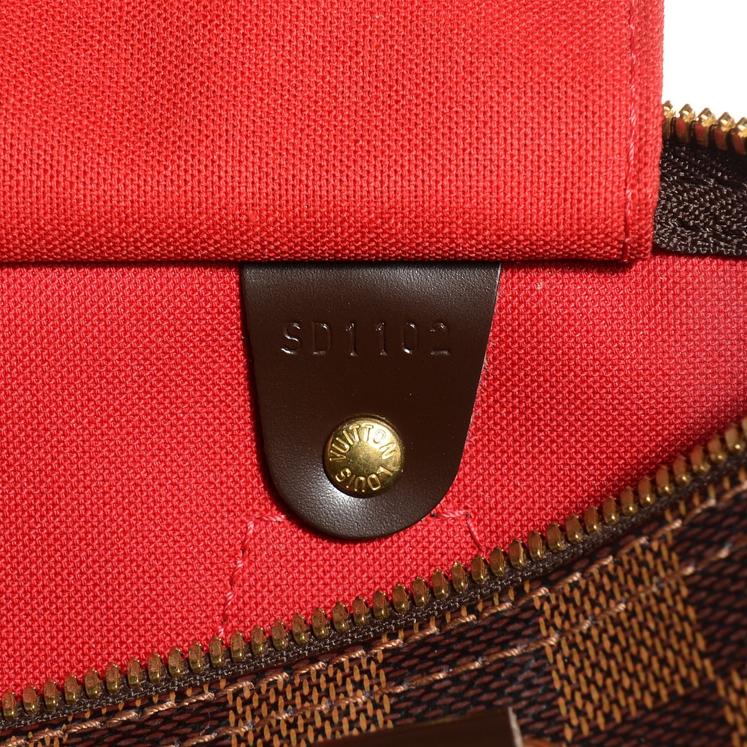 Louis Vuitton Damier Ebene Speedy Bandouliere 30 7 of 8