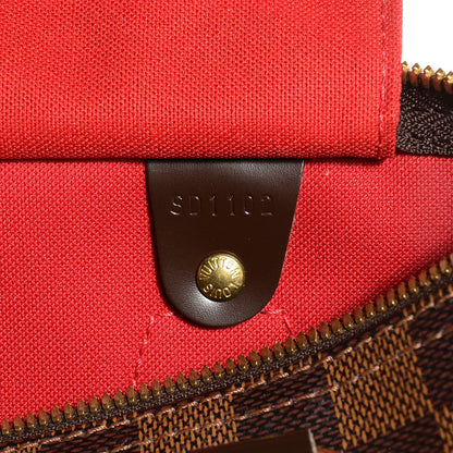 Louis Vuitton Damier Ebene Speedy Bandouliere 30 7 of 8