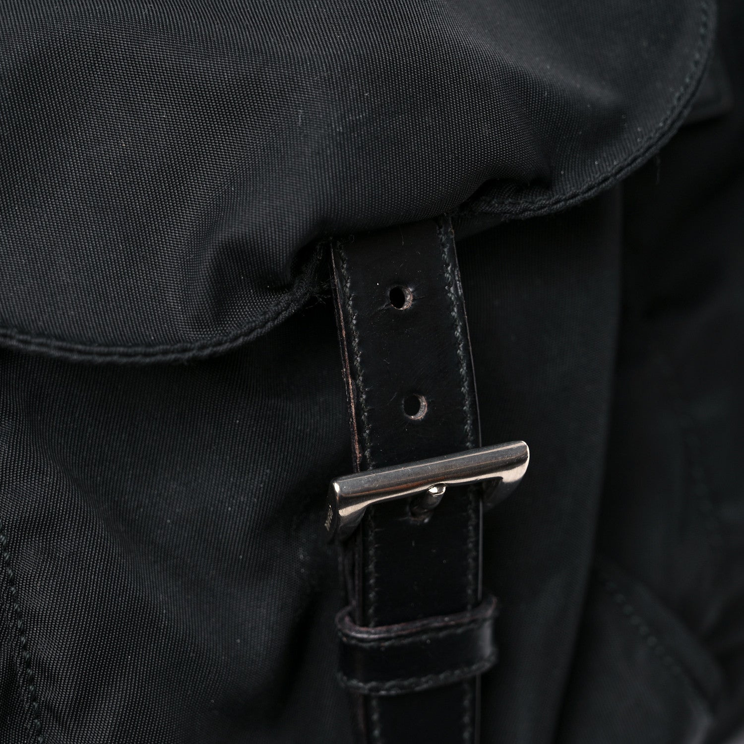 Prada Nylon Vela Medium Backpack Black 13 of 14