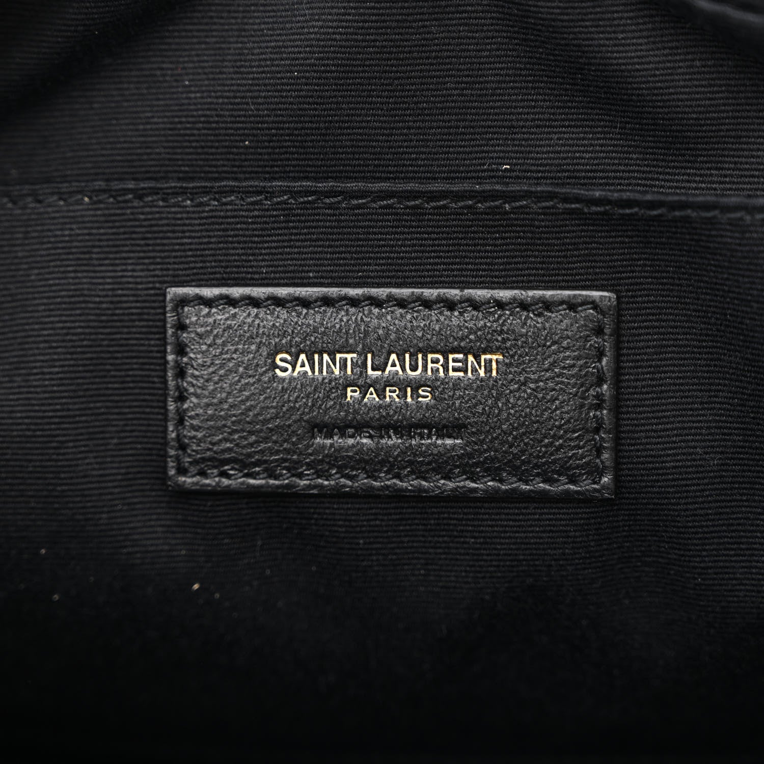 Saint Laurent Calfskin Matelasse Monogram Lou Camera Bag Dark Beige 6 of 16