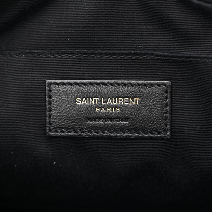 Saint Laurent Calfskin Matelasse Monogram Lou Camera Bag Dark Beige 6 of 16