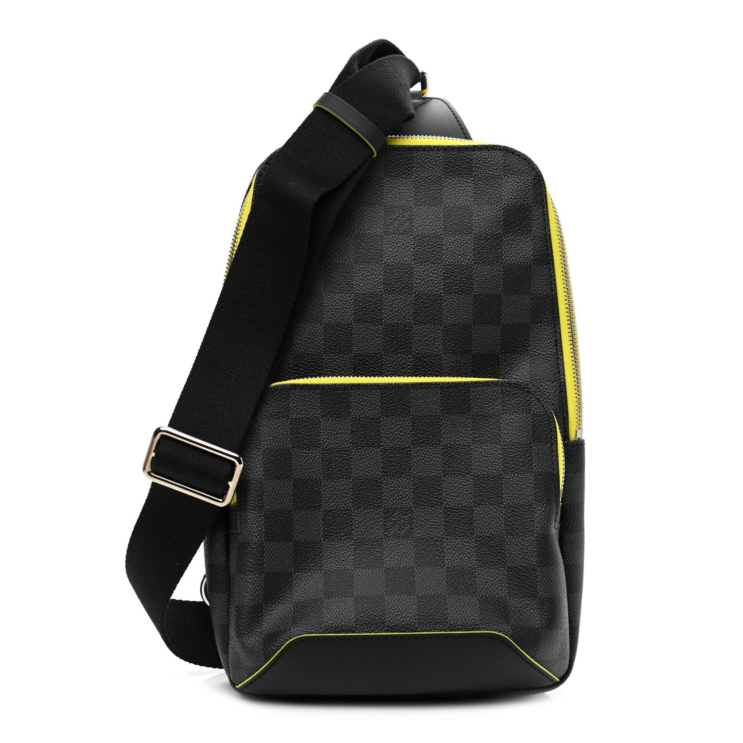 Louis Vuitton Damier Graphite Avenue Sling Backpack Yellow 1 of 7