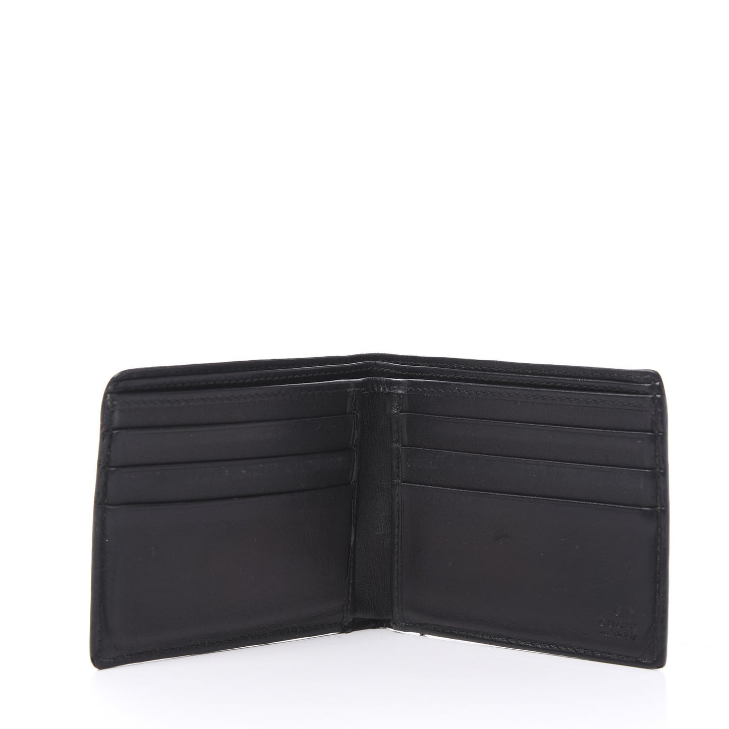 Guccissima Avel Bi-Fold Wallet Chocolate
