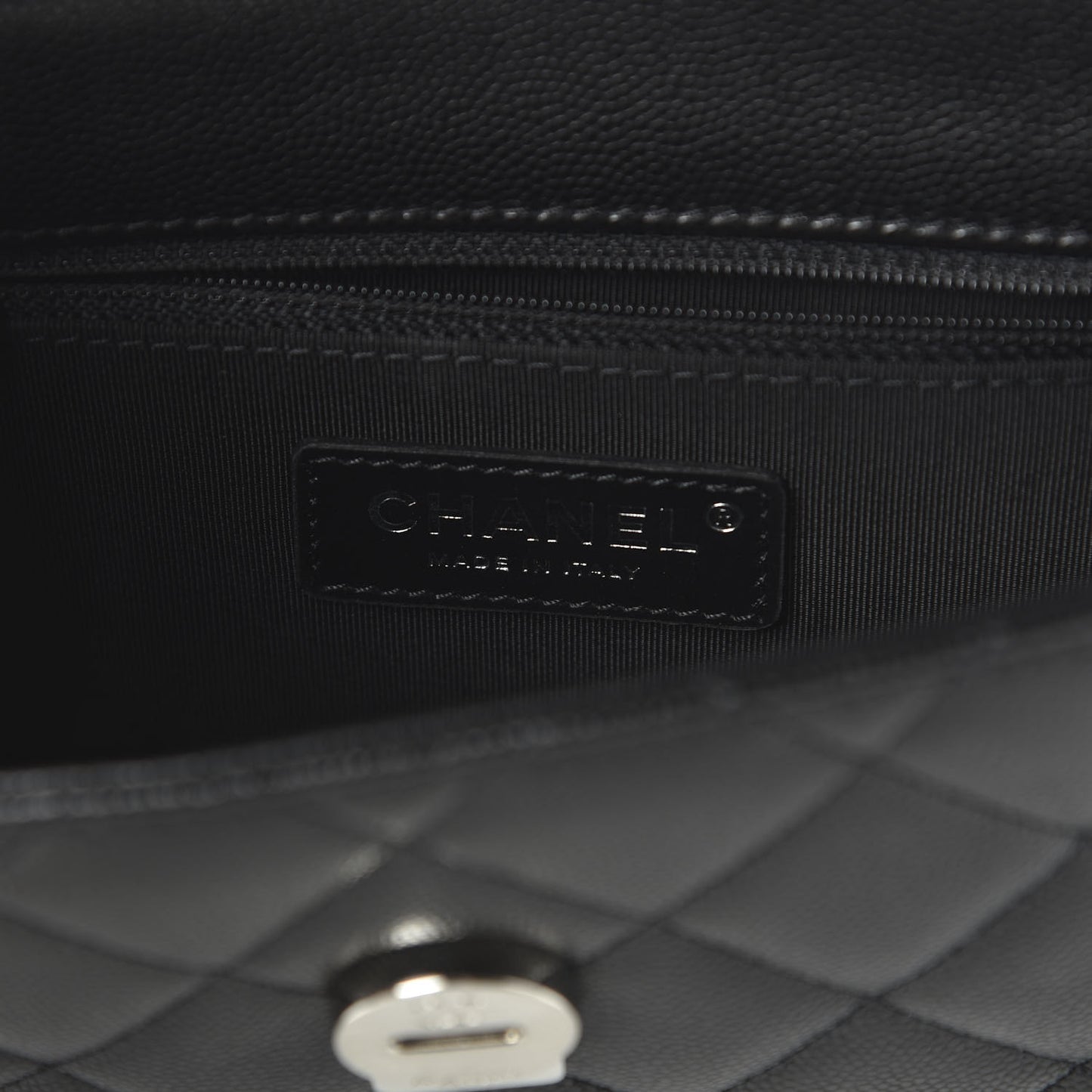 Caviar Quilted My Everything Small Flap Black