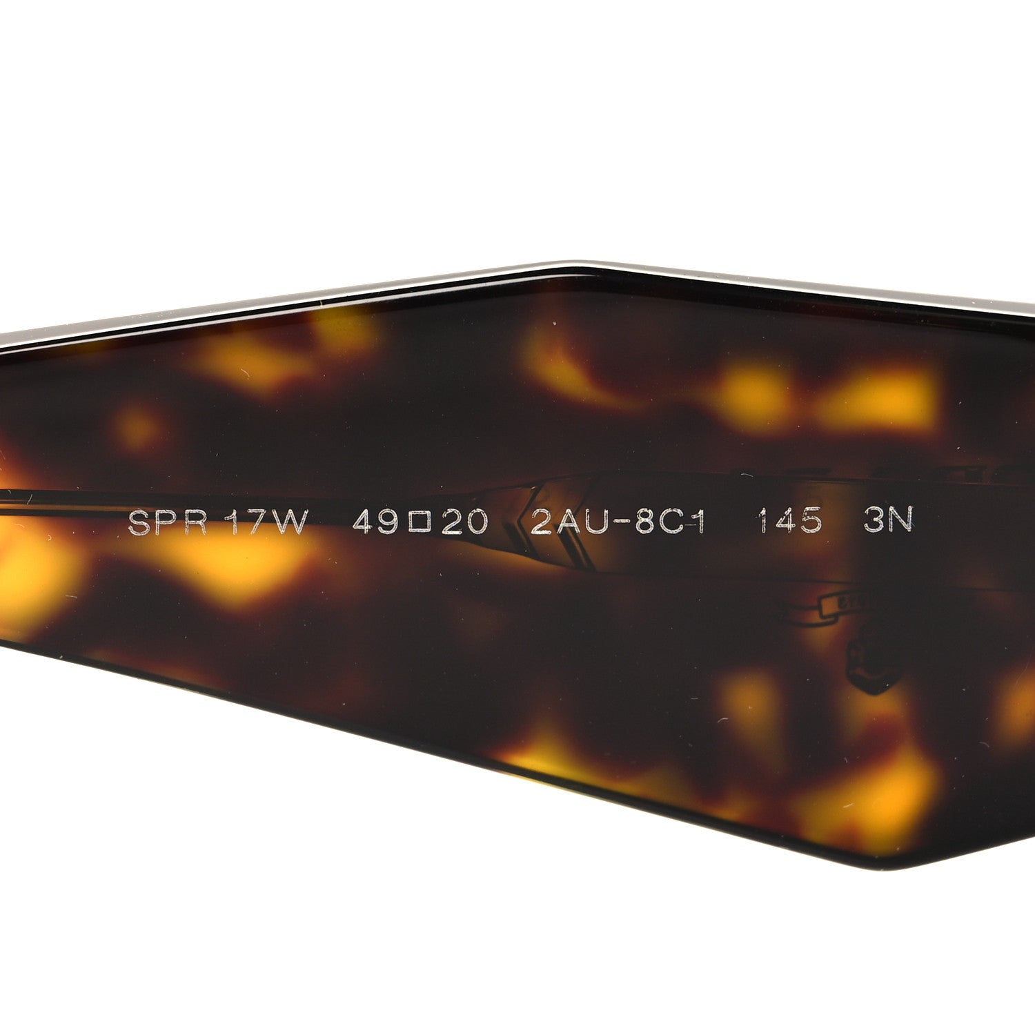 Prada Acetate Symbole Sunglasses SPR 17W Havana 6 of 7