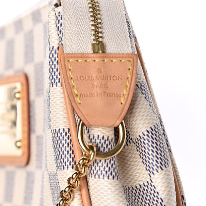 Louis Vuitton Damier Azur Eva Clutch 6 of 11