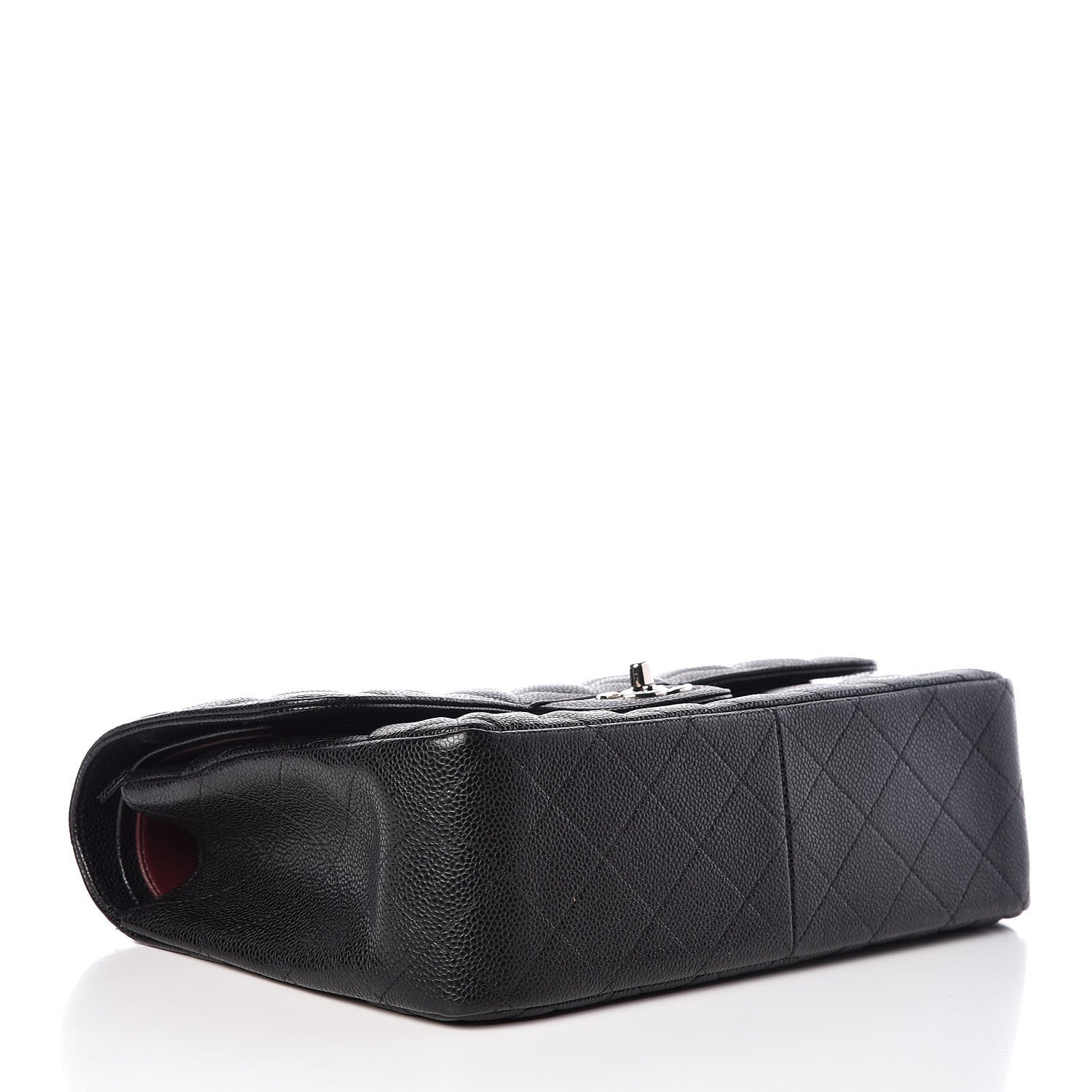 Chanel Caviar Quilted Jumbo Double Flap Black 4 of 12