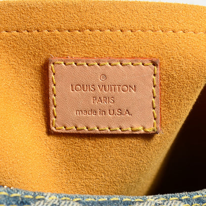 Louis Vuitton Denim Baggy GM Blue 6 of 7