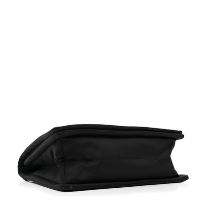 Prada Nylon Tessuto Chain Shoulder Bag Black 4 of 10
