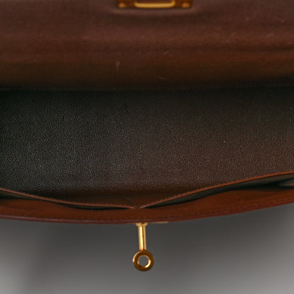 Hermes Courchevel Kelly Sellier 32 Noisette 5 of 13