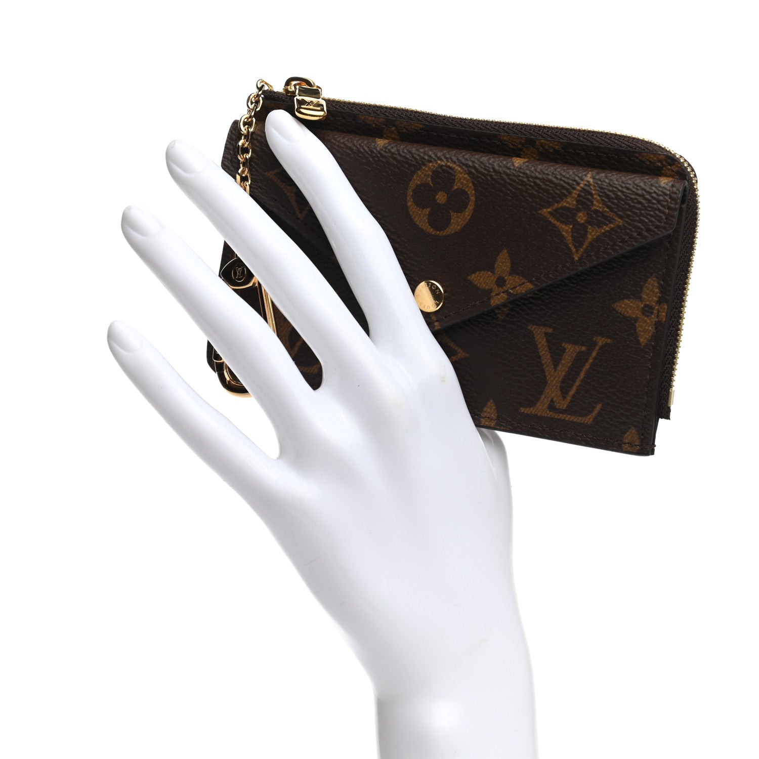 Louis Vuitton Monogram Recto Verso Card Holder Black 2 of 7