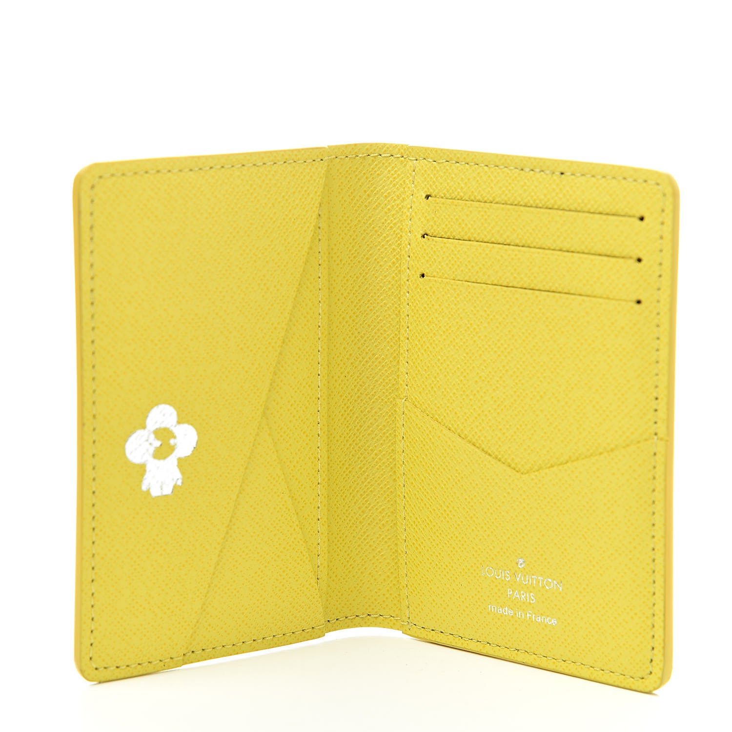 Louis Vuitton Damier Graphite Logo Pocket Organizer Yellow 5 of 10