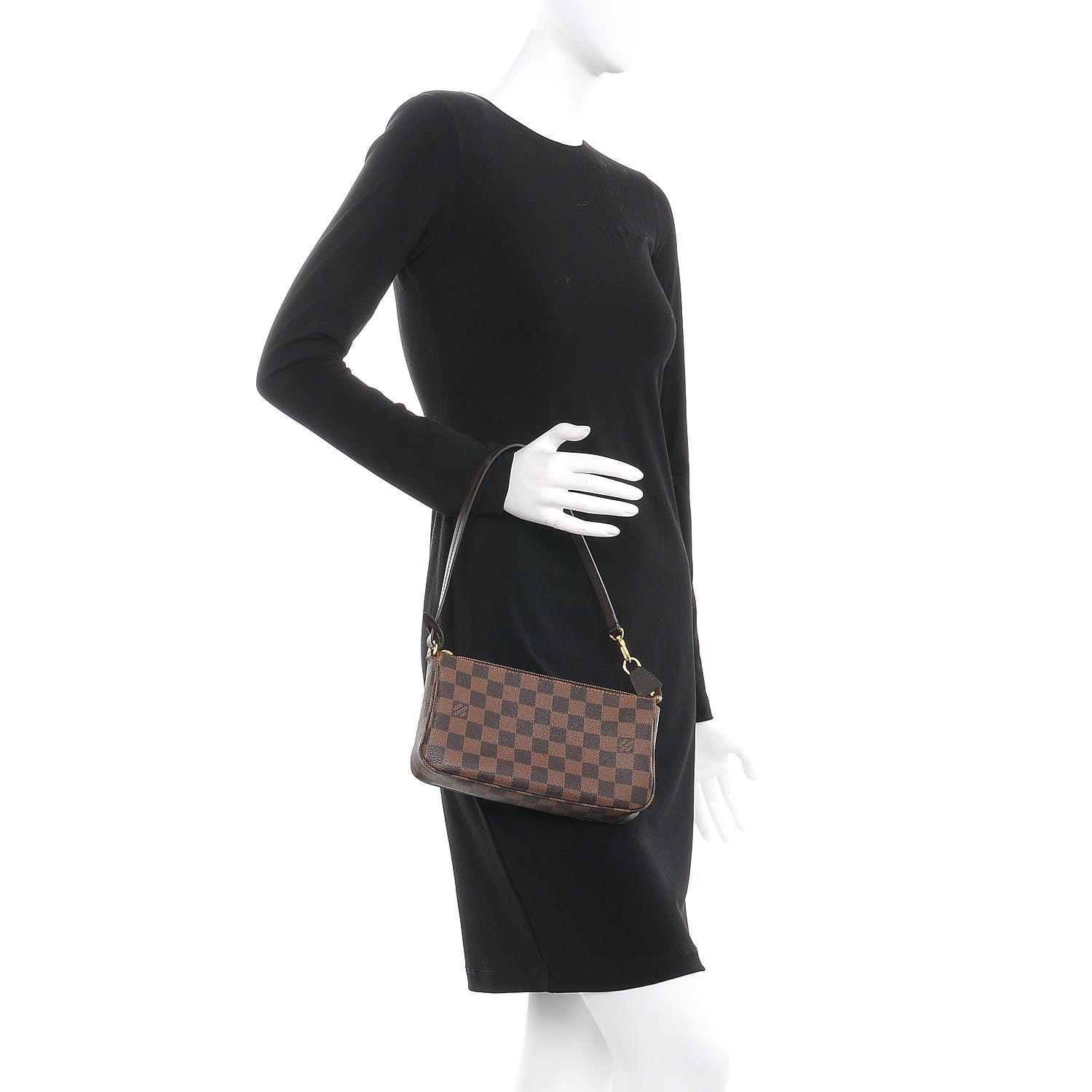 Louis Vuitton Damier Ebene Pochette Accessories NM 2 of 8
