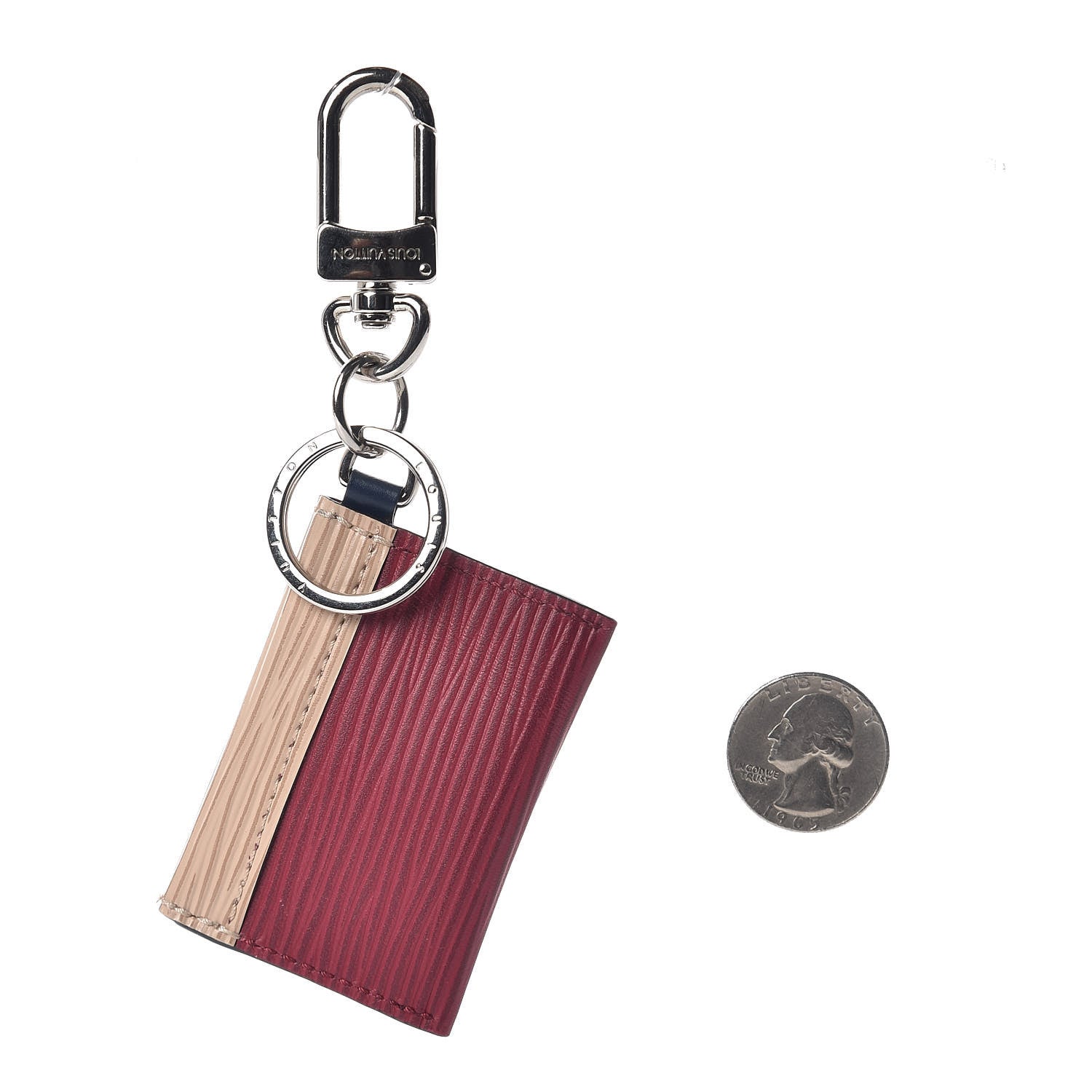 Louis Vuitton Epi Enveloppe Bag Charm Key Holder 2 of 8