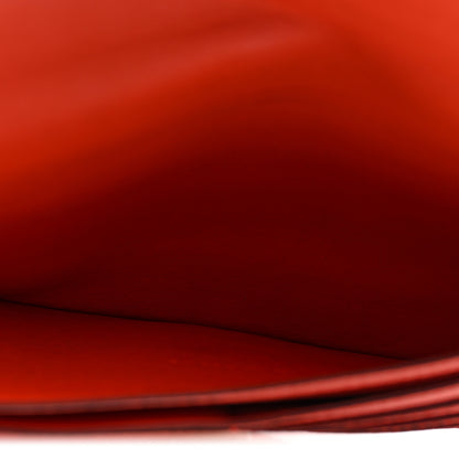 Hermes Togo Dogon Recto Verso Wallet Orange Poppy Rose Candy 5 of 7