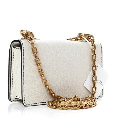 Christian Dior Grained Calfskin Mini J'Adior Chain Flap Bag Latte 2 of 4
